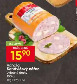 Hruška Váhala Sendvičový nářez nabídka