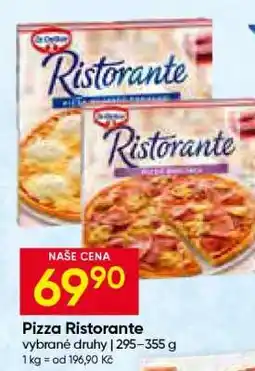 Hruška Pizza Ristorante nabídka