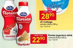 Hruška Florian jogurtový drink nabídka