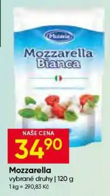 Hruška Mozzarella nabídka