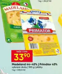 Hruška Madeland 44–45% | Primátor 45% nabídka