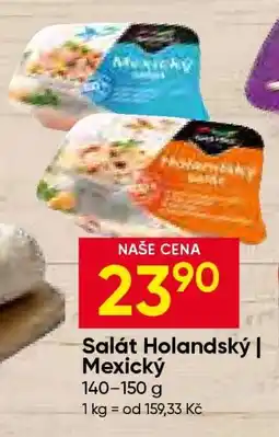 Hruška Salát Holandský | Mexický nabídka