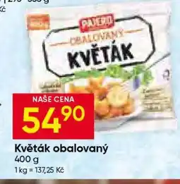 Hruška Květák obalovaný nabídka