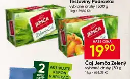 Hruška Čaj Jemča zelený nabídka
