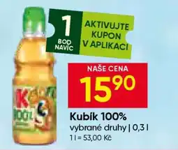 Hruška KUBÍK 100% nabídka