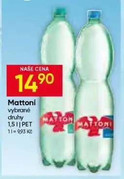Hruška Mattoni nabídka