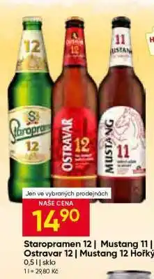 Hruška Staropramen 12 | Mustang 11 | Ostravar 12 | Mustang 12 Hořký nabídka