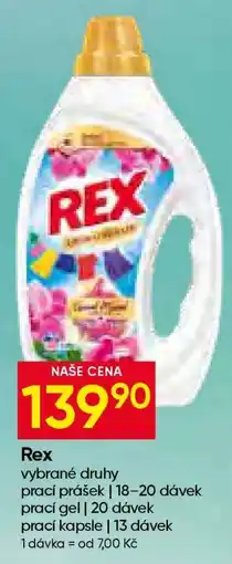 Hruška REX nabídka