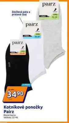 Action Kotníkové ponožky Pairz nabídka