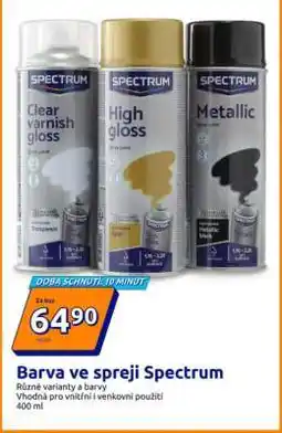 Action Barva ve spreji Spectrum nabídka