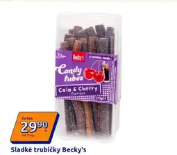 Action Sladké trubičky Becky's nabídka