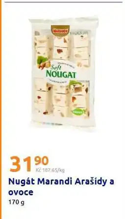 Action Nugát Marandi Arašídy a ovoce nabídka