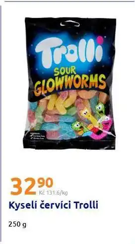 Action Kyselí červíci Trolli nabídka