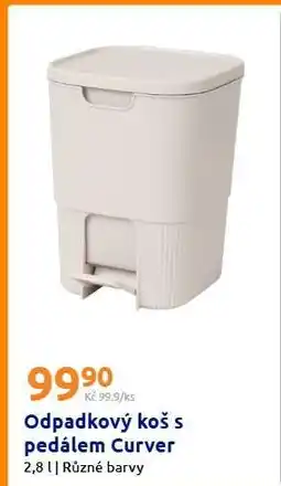 Action Odpadkový koš s pedálem Curver nabídka