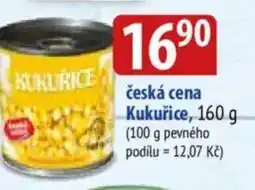 Bala Česká cena Kukuřice nabídka