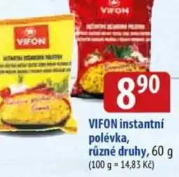 Bala VIFON instantní polévka nabídka