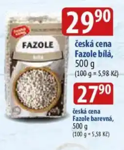 Bala Česká cena Fazole barevná nabídka