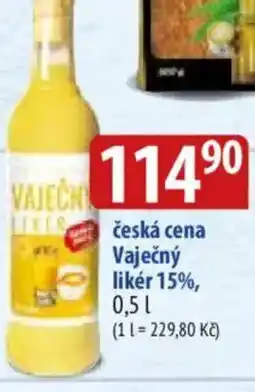Bala Česká cena Vaječný likér 15% nabídka