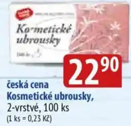 Bala Česká cena Kosmetické ubrousky nabídka