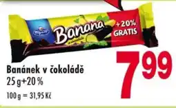 Qanto Banánek v čokoládě nabídka