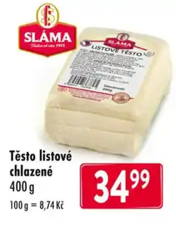 Qanto Těsto listové chlazené nabídka