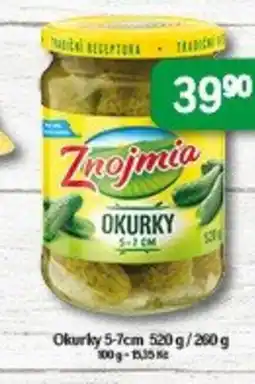 Brněnka Okurky 5-7cm nabídka