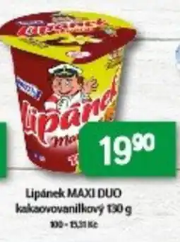 Brněnka Lipánek MAXI DUO kakaovovanilkový nabídka