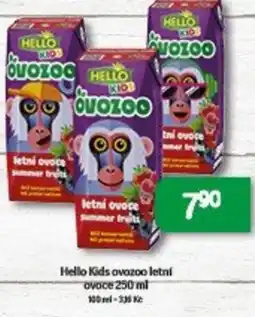 Brněnka Hello Kids avazoo letní ovoce nabídka
