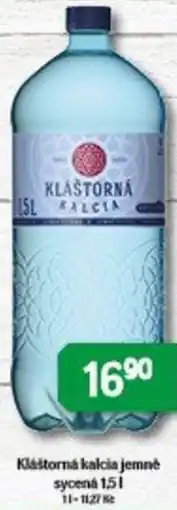 Brněnka Kláštorná kalcia jemne sycena nabídka