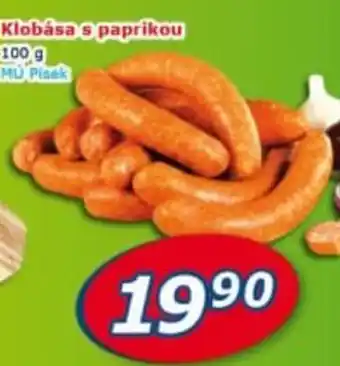 Klobása s paprikou