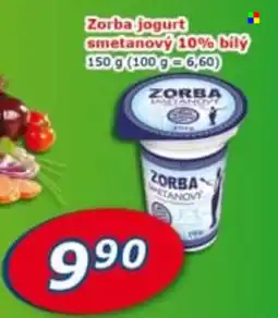 ESO MARKET Zorba jogurt Smetanový 10% bily nabídka