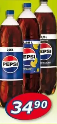 ESO MARKET Pepsi, 7UP, Mirinda, Mountain Dew nabídka