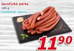 ESO MARKET Javořické párky nabídka