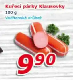 ESO MARKET Kuřecí párky Klausovky nabídka