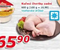 ESO MARKET Kuřecí čtvrtky zadní nabídka