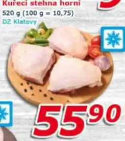 ESO MARKET Kuřecí stehna horní nabídka