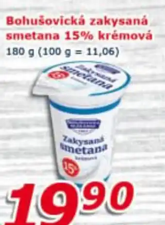 ESO MARKET Bohušovická zakysaná smetana 15% krémová nabídka