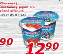 ESO MARKET Choceňský smetanový jogurt 8% nabídka