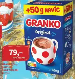 Kubík potraviny Granko nabídka