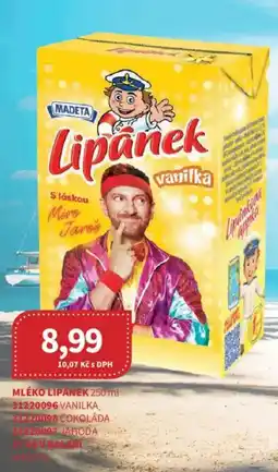 Kubík potraviny Mléko Lipanek nabídka