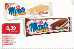 Kubík potraviny Snack Monte nabídka