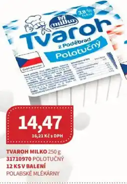 Kubík potraviny Tvaroh Milko nabídka
