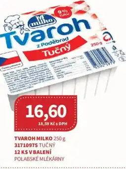 Kubík potraviny Tvaroh milko nabídka