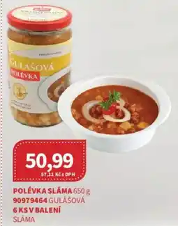 Kubík potraviny Polévka sláma nabídka