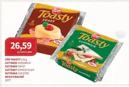 Kubík potraviny Sýr toasty nabídka