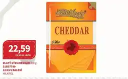 Kubík potraviny Zlatý sýr cheddar nabídka