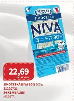 Kubík potraviny MADETA Jihočeská Niva 30% nabídka