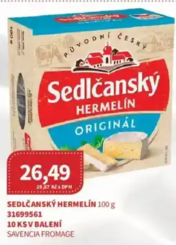 Kubík potraviny Sedlčanský Hermelín nabídka