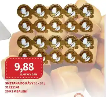 Kubík potraviny Smetana do kávy nabídka