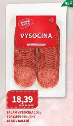 Kubík potraviny Salám vysočina nabídka